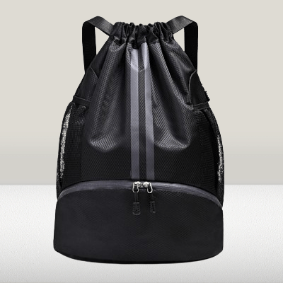 Sac de Sport - GymFitnessBackpack™ - Noir - Foot Expert