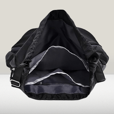 Sac de Sport - GymFitnessBackpack™ - Noir - Foot Expert