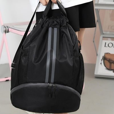 Sac de Sport - GymFitnessBackpack™ - Noir - Foot Expert