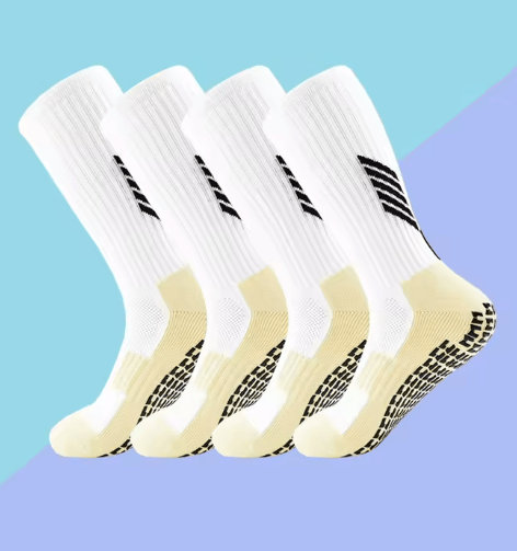Chaussettes de foot adulte Antiderapantes | Soccer - GripSocks - Foot Expert