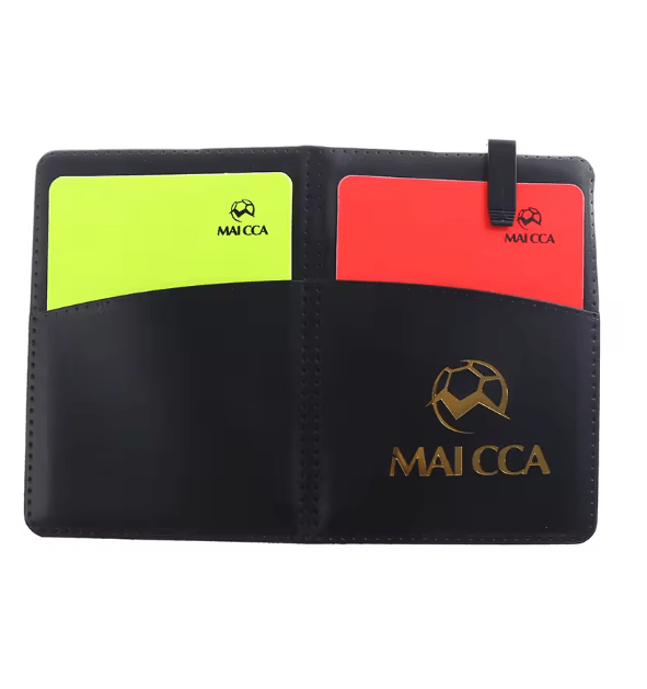 Cartons de football arbitre | Jaune & Rouge officiels - Foot Expert