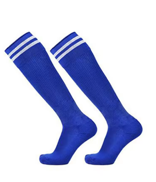 chaussettes football bleu