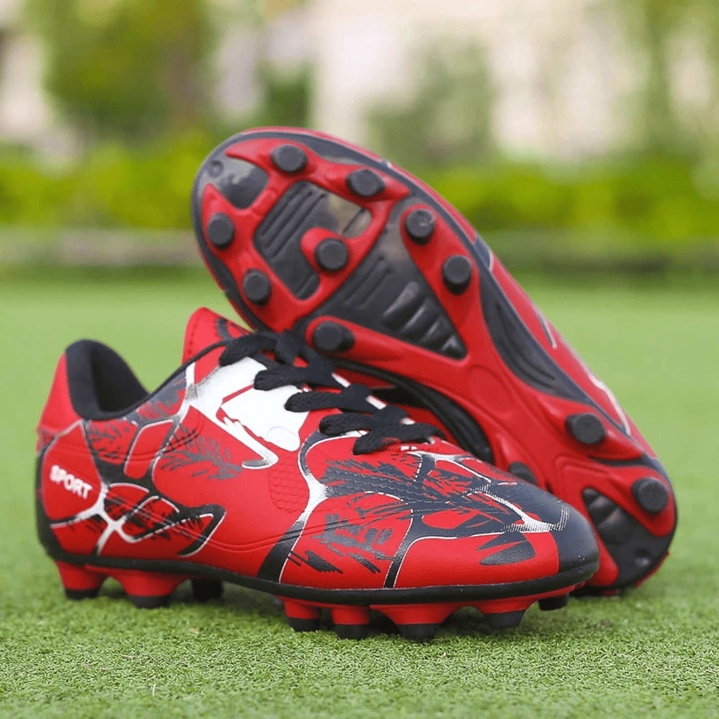 Chaussures de Football - FootballBoots™ - Rouge - Foot Expert