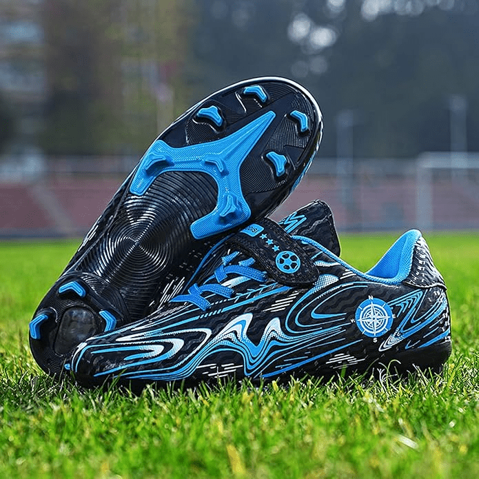 Chaussures de Football - GoldenSoccerShoes™ - Noir - Foot Expert
