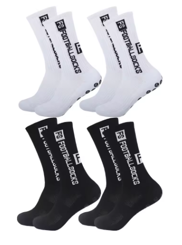 4 paires chaussettes 2blanc 2noir