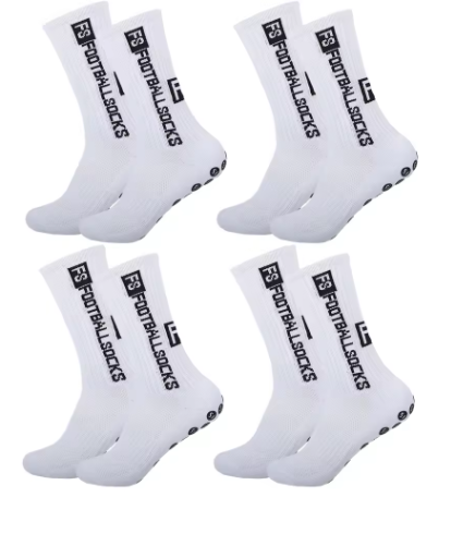 4 paires chaussettes blanc