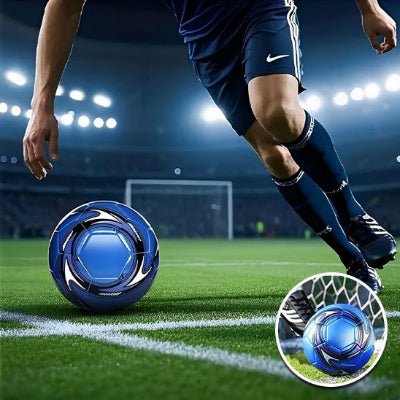 Ballon foot | Super-Perfection Foots Experts  bleu