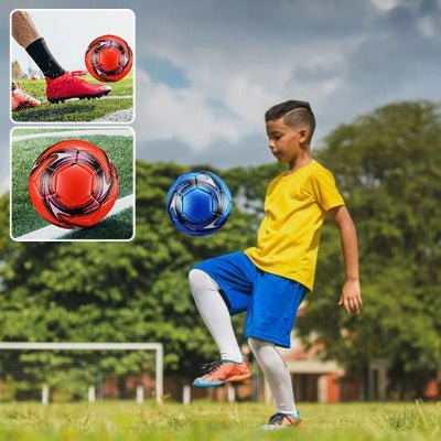 Ballon foot | Super-Perfection Foots Experts  bleu et rouge