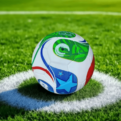 Ballons foot sur terrain synthetique 