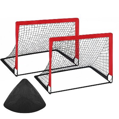 Cage de foot Pliable-Pro-30s  rouge