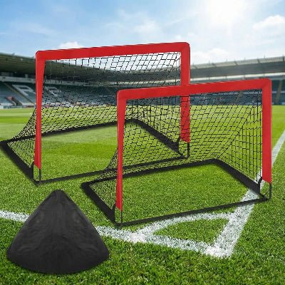 Cage de foot  Pliable-Pro-30s rouges
