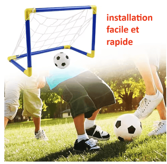 Cage de foot avec ballon et gonfleur | Kitfoot - Foot Expert