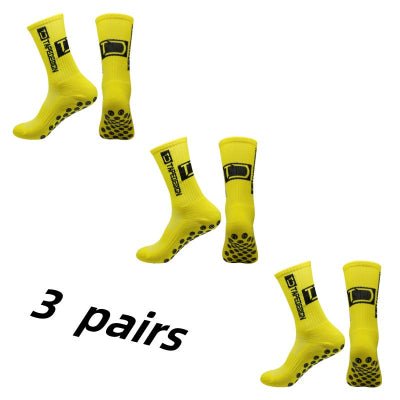 Chaussette-antiderapante-FootPro-Grip-100-Foots-Experts-jaunes