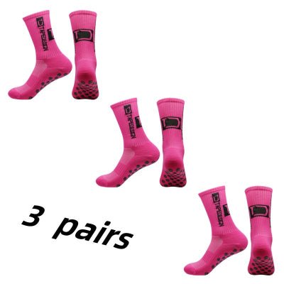 Chaussette-antiderapante-FootPro-Grip-100-Foots-Experts-roses