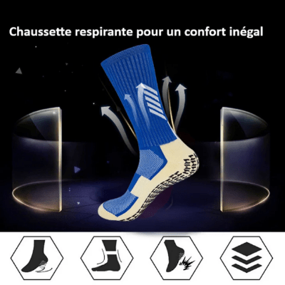  Chaussette antidérapante foot  Confort-M199  avantages