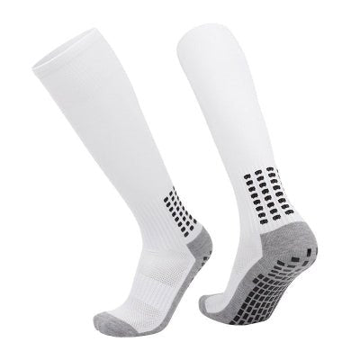 Chaussette antidérapante foot Foot Expert | GripMaster-Pro-Sock blanches