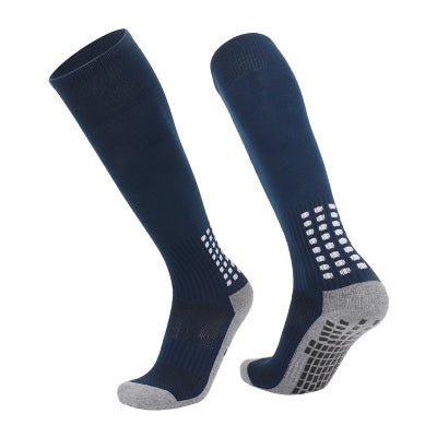 Chaussette antidérapante foot Foot Expert | GripMaster-Pro-Sock bleues