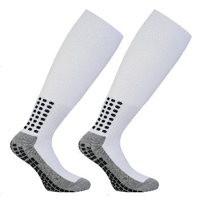 Chaussette antidérapante foot Foot Expert | GripTech  blanches