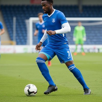 Chaussettes de foot​  bleu