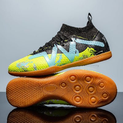 Chaussures-foot-salle-Winer-Futsal-Foots-Experts-noire-verte