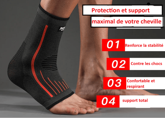 Chevillères de maintien pour le football – Protège - cheville anti - entorse - Foot Expert