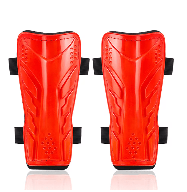 Foot protege tibia rouge gauche droite