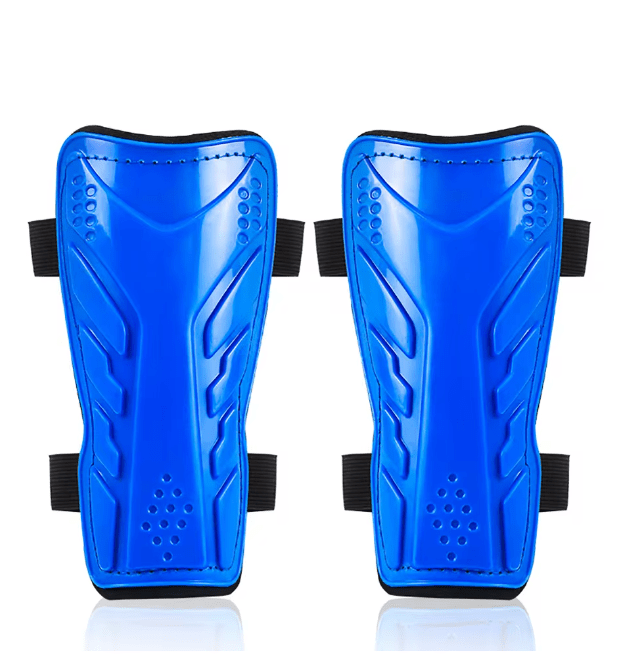 Foot protege tibia bleu gauche droite