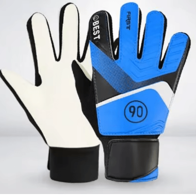 Gants de gardien but | Stuckgloves Foots Experts bleu