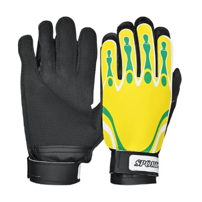 Gants de gardien de foot | SefGrip Foots Experts jaune