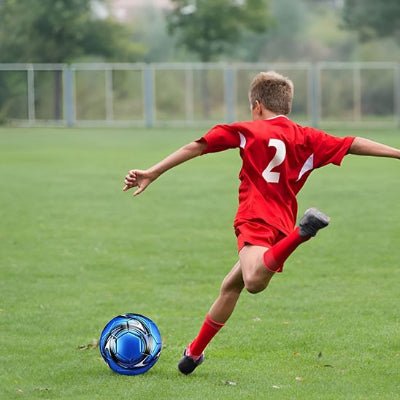 Joueur joue avec ballon foot | Super-Perfection Foots Experts  