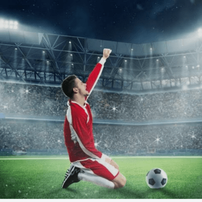 Joueur porte chaussette antidérapante foot