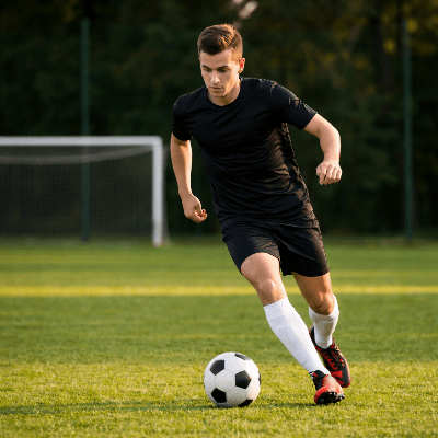 Joueur_porte_crampons_foot élégants