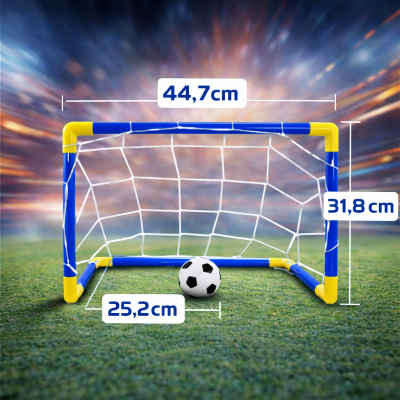 Les trois dimensions de la cage de foot