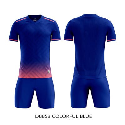 Maillot-foot-Uni-Ultra-Dry-bleu