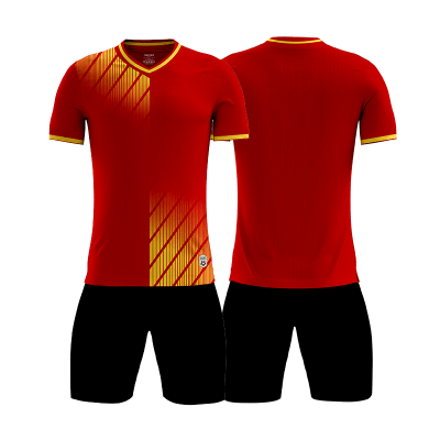 Maillot-foot-Uni-Ultra-Dry-orange