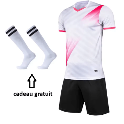 Maillot de foot enfant blanc