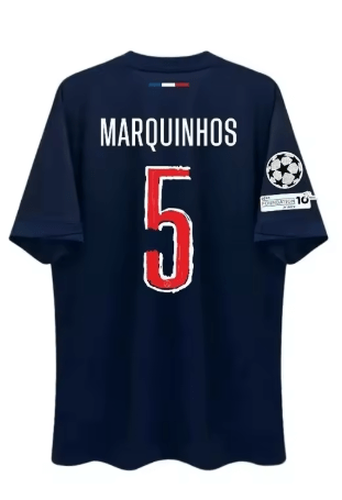 Maillot de foot psg Marquinhos