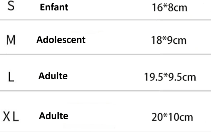 mesures protege tibia foot | Evaprotect - Foot Expert