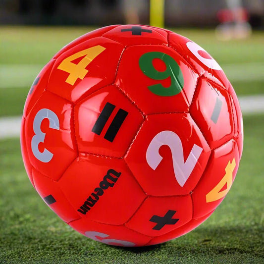Ballon Foot - FootFunKid™ - Rouge - Foot Expert