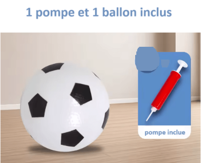 ballon-foot-pompe-inclus-Mini cage de foot | Maxigoal Foots Experts