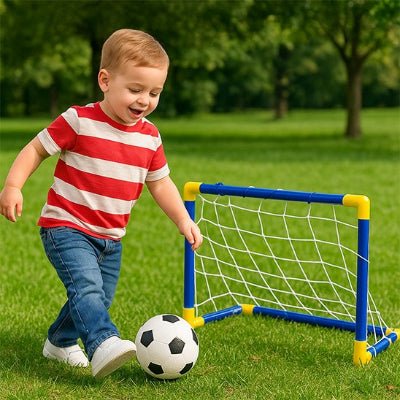 Cage de foot​ avec ballon