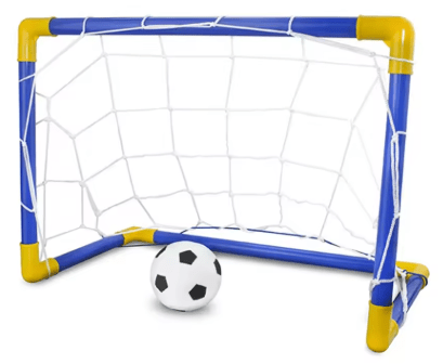 Cage de foot avec ballon et gonfleur - Foot Expert