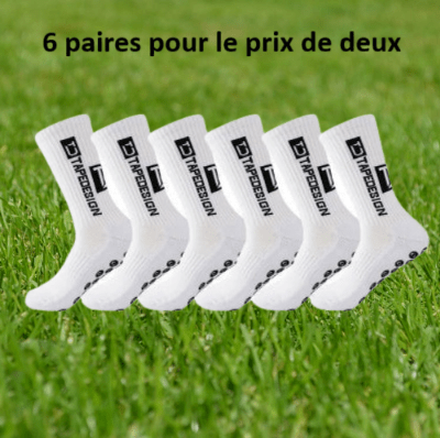 chaussette-antiderapante-foot-blanches