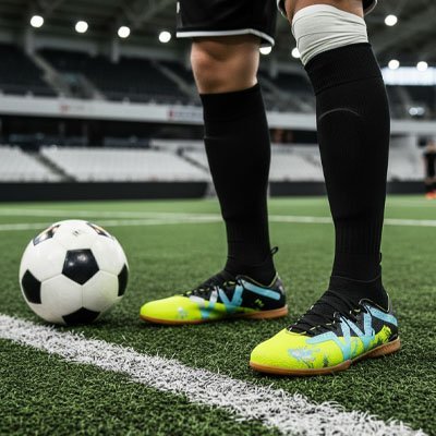 Chaussure de foot  jaune