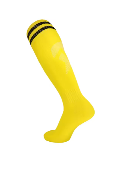 chaussure foot jaune