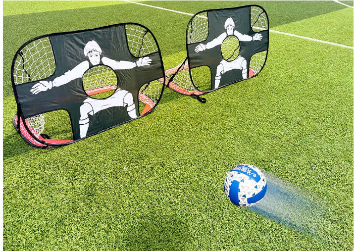deux buts foot ballon foot