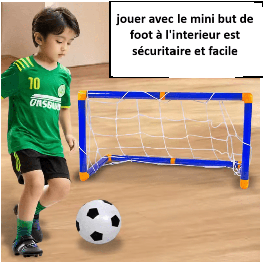 enfant -joue-avec-mini cage de foot | Maxigoal Foots Experts