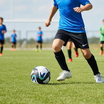 joueur pro joue avec ballon de foot | Perfect-One Foots Expert sur terrain