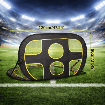 la cage de foot et sa dimension