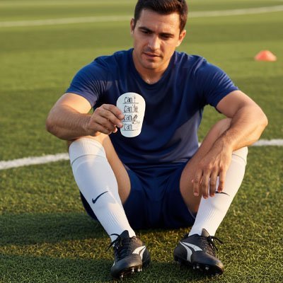 Mini protege tibia  blanc